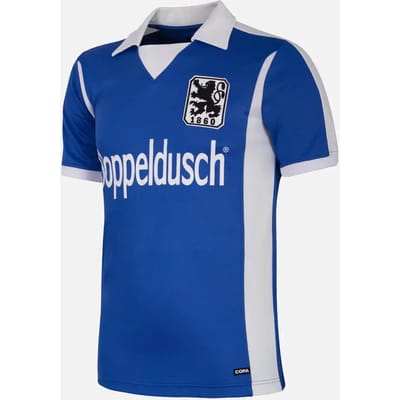 COPA - TSV 1860 München 1980/81 Retro Voetbalshirt - Heren - Blauw - S