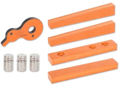 UJK Cam & Wedge Clamping Set voor in 20 mm 'dog' gaten