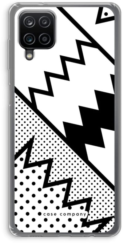 Case Company® - Hoesje geschikt voor Samsung Galaxy A12 hoesje - Pop Art #5 - Soft Cover Telefoonhoesje - Bescherming aan alle Kanten en Schermrand