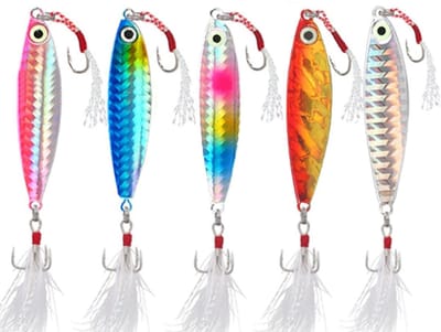 Vijf stuks Lure Fishing Hutch 6.5cm/20g Plastic Naaldpunt voor Snoek, Zander en Forel Vissen met Hoogwaardige Aantrekkingskracht