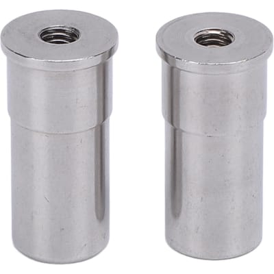 2 Pièces Axes de Pivot de Colonne de Direction Surdimensionnés Acier Inoxydable 304 Améliorer la Sécurité de Conduite la Maniabilité pour Voitures Camions gray