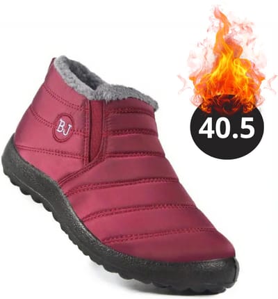 Nivard Snowboots - Sneeuwschoenen - Sneeuwboots - Dames - Wintersport - Ski - Skischoenen - Rood - 40.5 - Laag