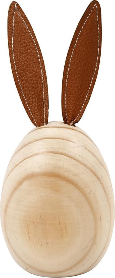 Konijn, H: 19 cm, d 7,9 cm, 1 stuk