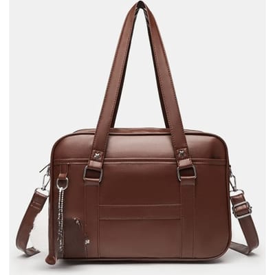 Uniformtas Schoudertas Dames Schuin Over-de-schouder Tas Pendeltas Eenvoudige Handtas brown veelkleurig