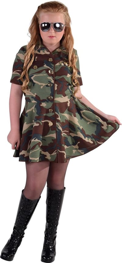 Magic Design Commando Leger Meisjes Polyester Groen Maat 116