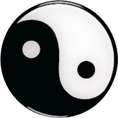 Stickers Kwon Yin Yang