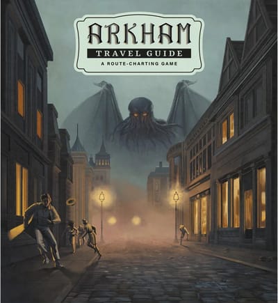 Arkham Travel Guide - Roll & Write - Engels
