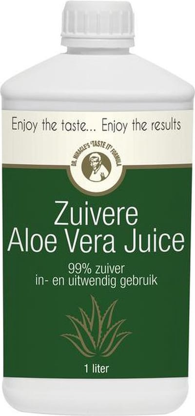Dr. Miracle Zuivere aloe vera juice 99% 1 Liter