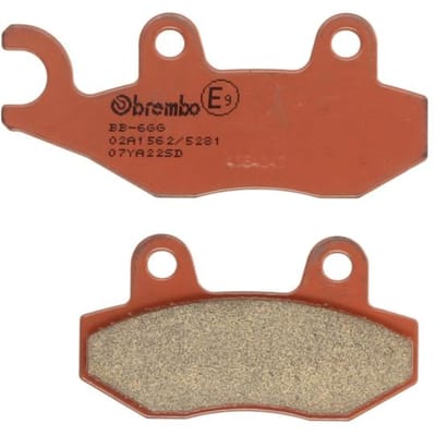 Motorcross remblok voor Brembo Quad Yfz 450 Yam 03 =Ks09/Mx1
