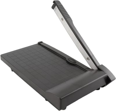 Mini Papiersnijder - Handmatige Snijder - Hobby & Kantoor - Lichtgewicht Draagbaar - A5 Formaat - Donkergrijs
