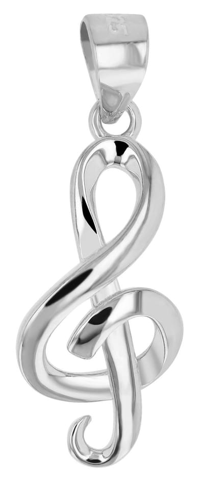 AKZENT Akzent dames hanger "Liva" van 925 Sterlingzilver, gerhodineerd, duurzaam