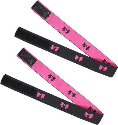 Set van 2 Verstelbare Elastische Bands voor Pruik, Grip Hoofdband, Waterdichte en Antislip Hoofdbanden voor Dames en Heren