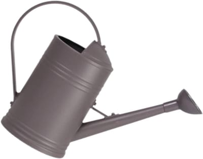 Gietkan Planten - Waterkannetje Plastic - Planten Water Geven - Comfortabele Handgreep - 24.5 cm Breed - Grijs