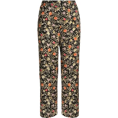 Dames bloemenprint broek Mat Fashion Wide Leg