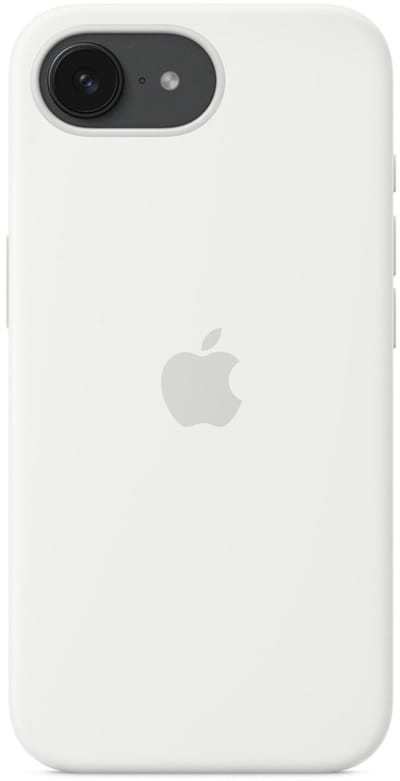 Apple - Siliconenhoesje - iPhone 16e - Wit