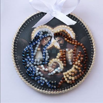 KRALEN BORDUURPAKKET Decoratie Hanger - Holy night - ABT066