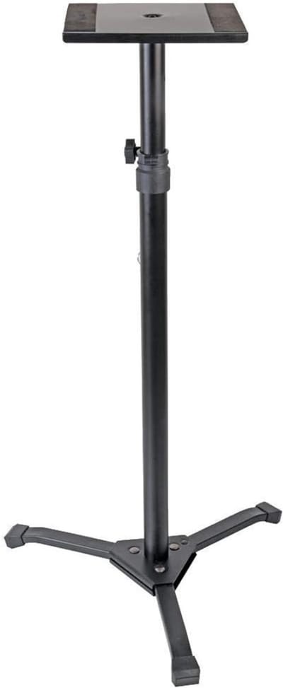 White-Label® Luidspreker Standaard - Speaker Vloerstandaard - Extra Stevig - Zwart