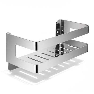Dailygoods- Douche Plank Roestvrij Staal - Badkamer Plank - Muur