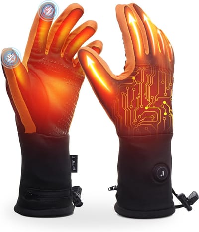 Dunne verwarmde handschoenen voor dames en heren - Oplaadbaar en touchscreen-compatibel