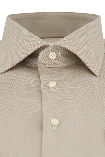 Eterna business overhemd beige