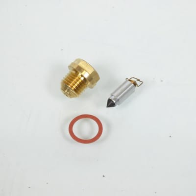Vlotternaald + zitting 2.5 voor carburateur motor Yamaha 125 DTR 1988 37F-14107-25
