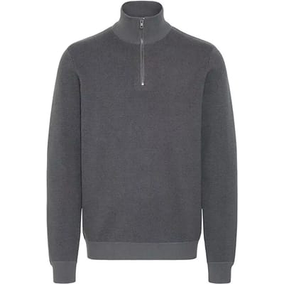 Pull met 1/2 ritssluiting van katoen en nylon Blend Baal