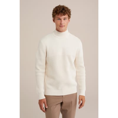 WE Fashion Pullover Off-white Taglia: 3XL | Maglioni a maglia Outlet | Uomo | Bianco