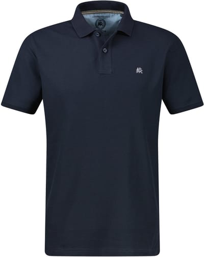 LERROS Poloshirt met COOL & DRY-functie in grote maten , Maat: 5XL , Kleur: CLASSIC NAVY , 60% katoen, 40% polyester