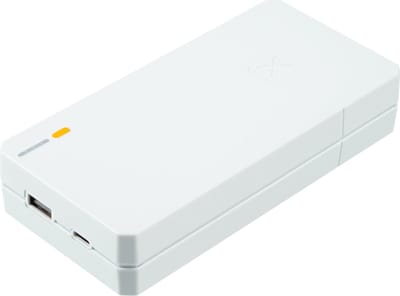 Xtorm Powerbank 20000 mah - 15W Powerbank met USB A & USB C poort - Powerbank Geschikt voor Telefoon/Smartphone/Tablet / - Essential Series - Wit - Noodpakket