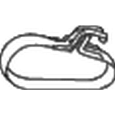 Uitlaatsysteem, houder BOSAL 251-862