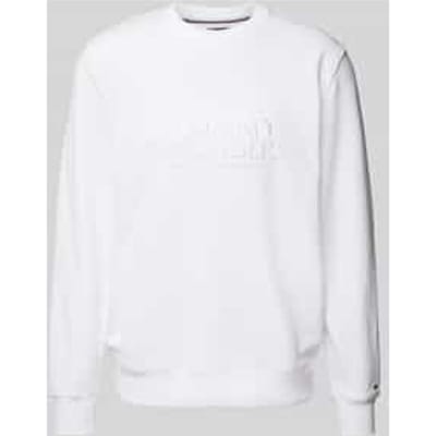 Regular fit sweatshirt van puur katoen