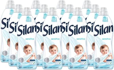 Silan Wasverzachter - Sensitive 880ml - 12 x 40 Wasbeurten - Hypoallergeen - Voordeelverpakking