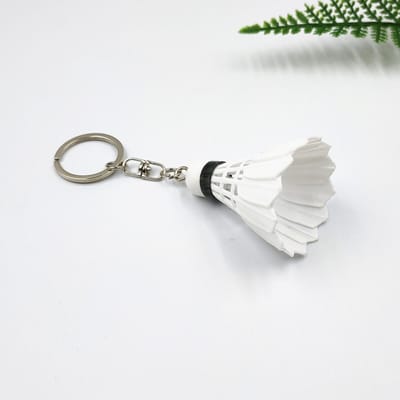 Creatieve Mini Badminton Sleutelhanger Leuke Shuttlecock Sleutelhangers Sleutelhanger Autosleutelhouder Tas Hanger Sieraden Club Geschenken