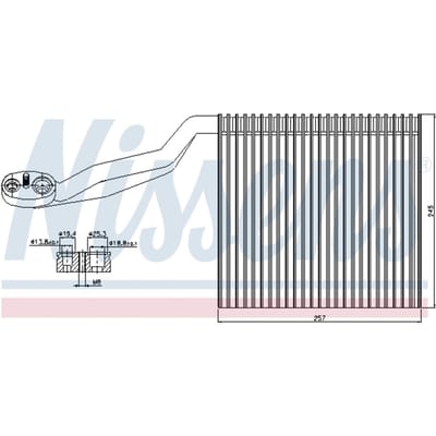 Verdamper, airconditioning NISSENS 92294