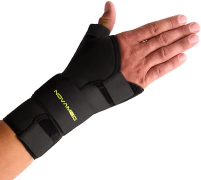 Novamed Duimbrace - Stevige Duimspalk - Duimbandage - Artrose - Maximale Steun en Bescherming - Rechts - XXL