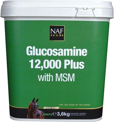NAF Glucosamine 12.000 Plus with MsM 3.6 kg . - 3.6 KG