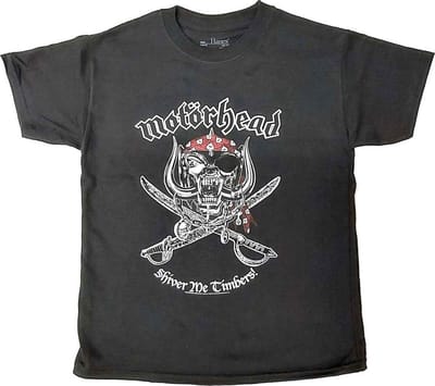 Motorhead - Shiver Me Timbers Kinder T-shirt - Kids tm 10 jaar - Zwart