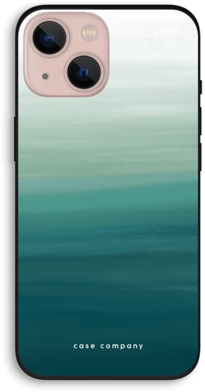 Case Company® - Hoesje geschikt voor iPhone 13 hoesje - Ocean - Biologisch Afbreekbaar Telefoonhoesje - Bescherming alle Kanten en Schermrand
