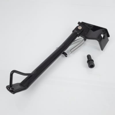 één zwarte zijstandaard voor scooter mbk 50 nitro 28,5cm nieuw