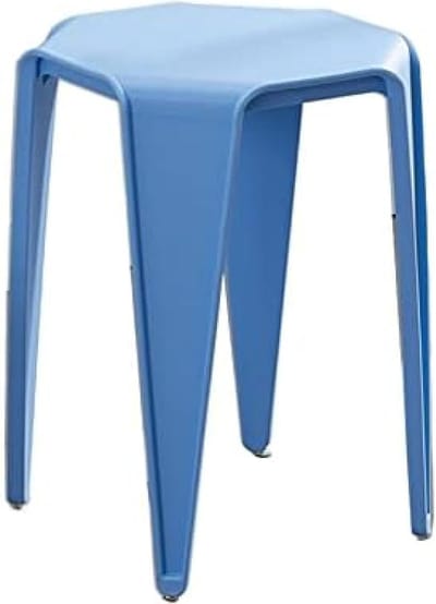 Douchekruk - Badkamer kruk - Veilig douchen - Antislip voeten - 32x32x46cm - Blauw