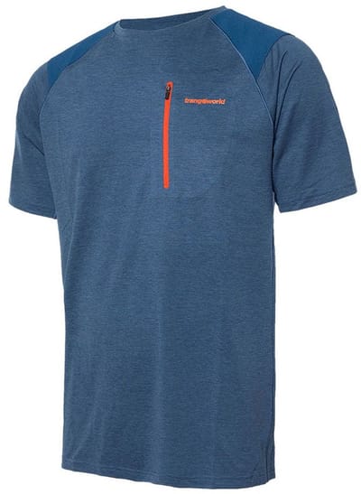 Trangoworld Trx2 Pro T-shirt Met Korte Mouwen Blauw M Man