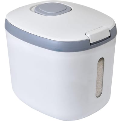 Boîte de Rangement pour Riz Baril Maison Scellage Forte Portance Plastique Boîte à Farine Réservoir Accessoires de Cuisine 10KG