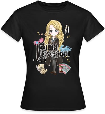 Harry Potter Luna Lovegood T-Shirt Dames