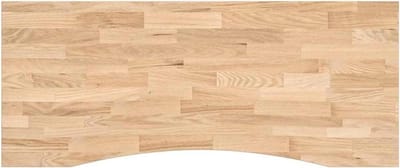 Bureaublad Eikenhout - Tafelblad Bureau - Werkplek Creëren - Massief Eikenhout - 120x60x2.5 cm - Naturel