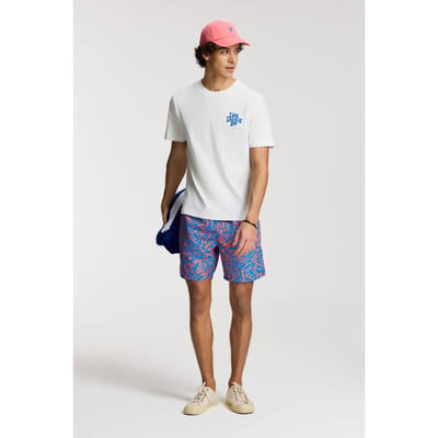 Shiwi Liam Regular T-shirt Like Locals Do White Größe: S | Kurze Sporthosen Outlet | Herren | Weiß