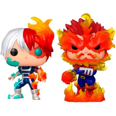 Funko My Hero Academia - POP! 2-Pack Endeavor & Todoroki 9 cm Verzamelfiguur - Multicolours