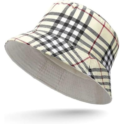 Lente- en Zomeruitjes Buiten, Zonbescherming en Zonnebrand Vissershoeden, Nieuwe Heren- en Dames Gelijksoortige Straat Zonbeschermingshoeden (Beige,One Size) beige