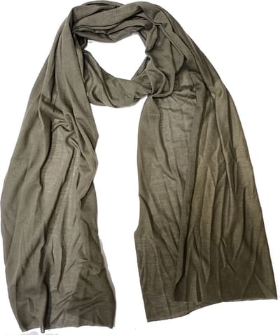 Grijze sjaal - Zacht en luchtig - 100% Viscose - 170 x 45 Centimeter - Damesdingetjes