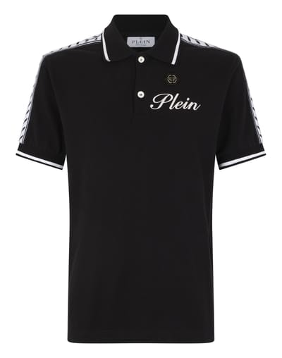 Piquet Polo T-Shirt Plein Tennis
