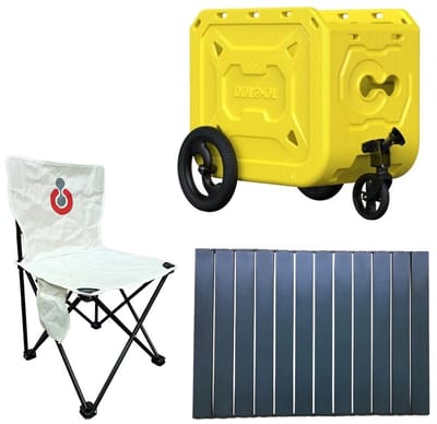 Gran Vida® - Fietskar - Opvouwbaar - Geschikt voor Vouwfietsen - 128 Liter Capaciteit - Veilige Draagkracht van 25 kg